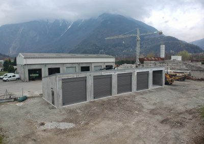 Construction de box communaux, Saint Avre, 2018